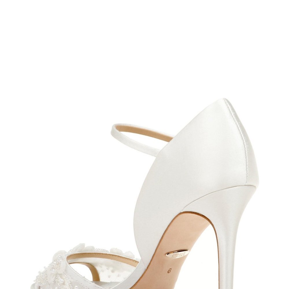 Designer Badgley Mischka Carter Peep Toe D'Orsay - Picture 3 of 6